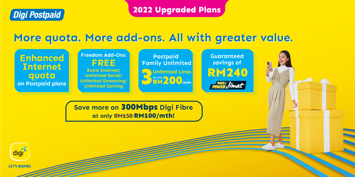 Digi Unveils Enhanced Digi Postpaid Plans New Family Unlimited Bundle